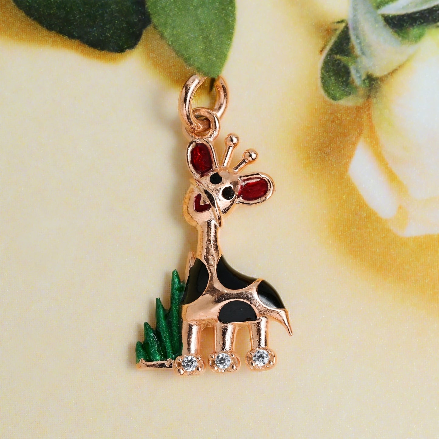 The Baby Giraffe Pendant - Vinayak - House of Silver