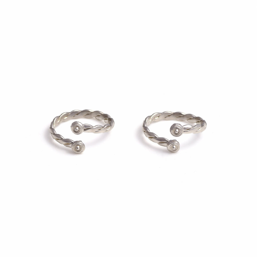 The Band Silver Toe Ring