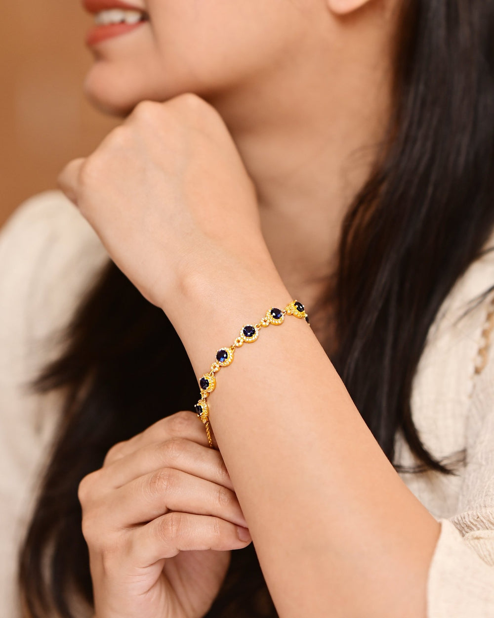 The Blue Zirconia Bracelet