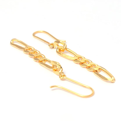 The Chain Cascade Earrings - Vinayak - House of Silver