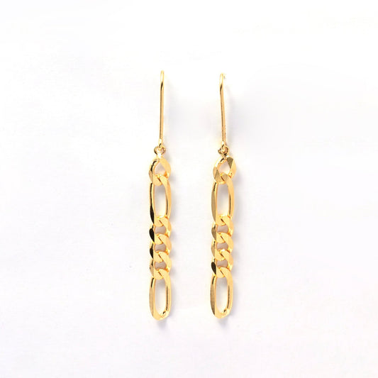 The Chain Cascade Earrings - Vinayak - House of Silver