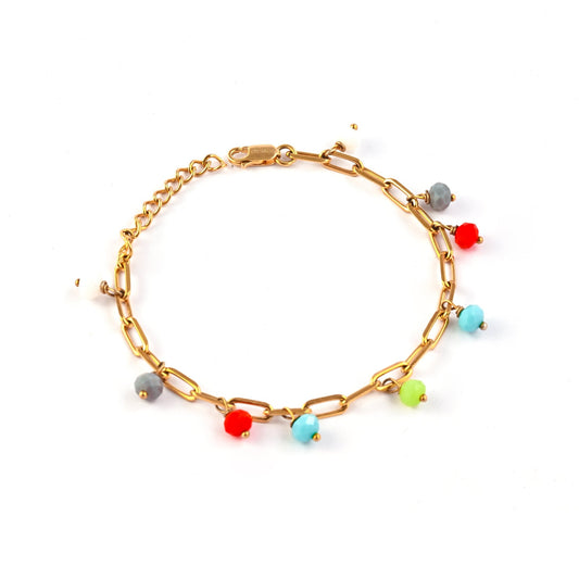 The Chromatic Charm Bracelet - Vinayak - House of Silver