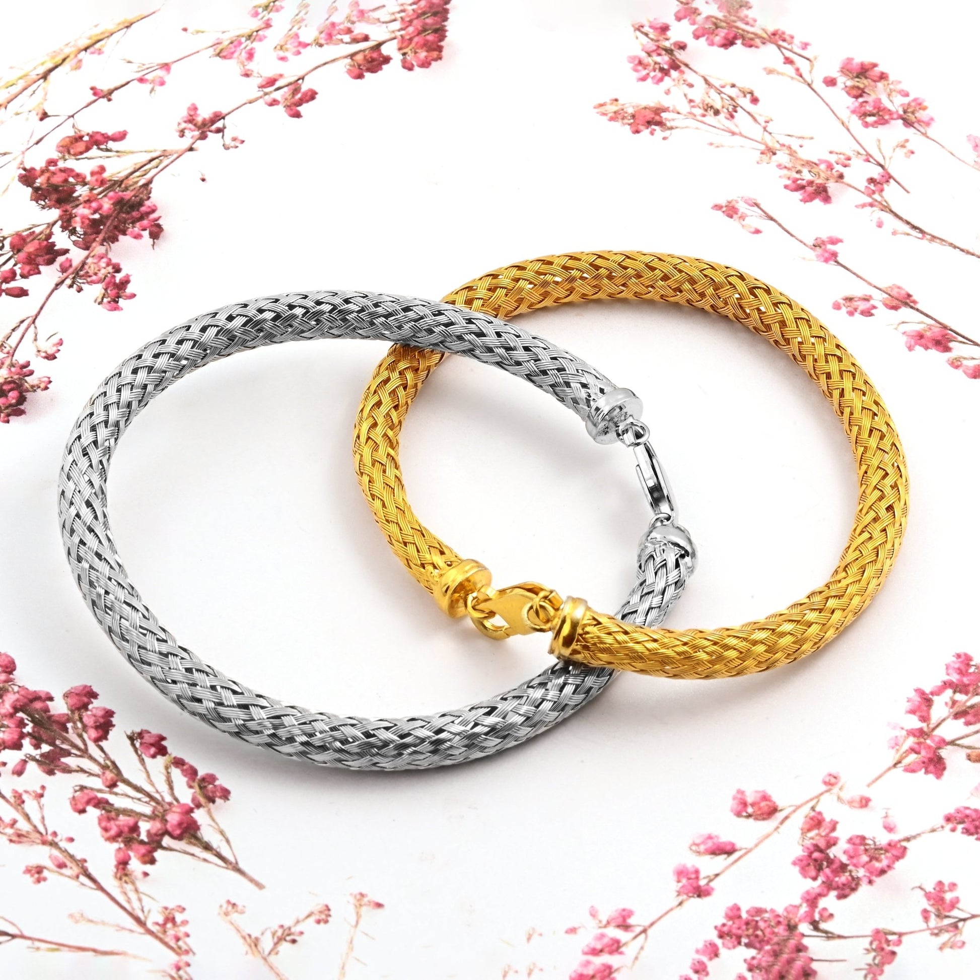 The Classic Mesh Bracelet - Vinayak - House of Silver