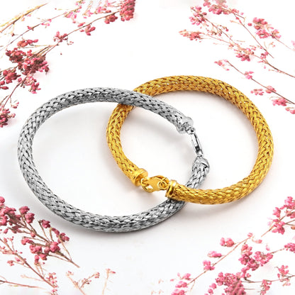 The Classic Mesh Bracelet - Vinayak - House of Silver