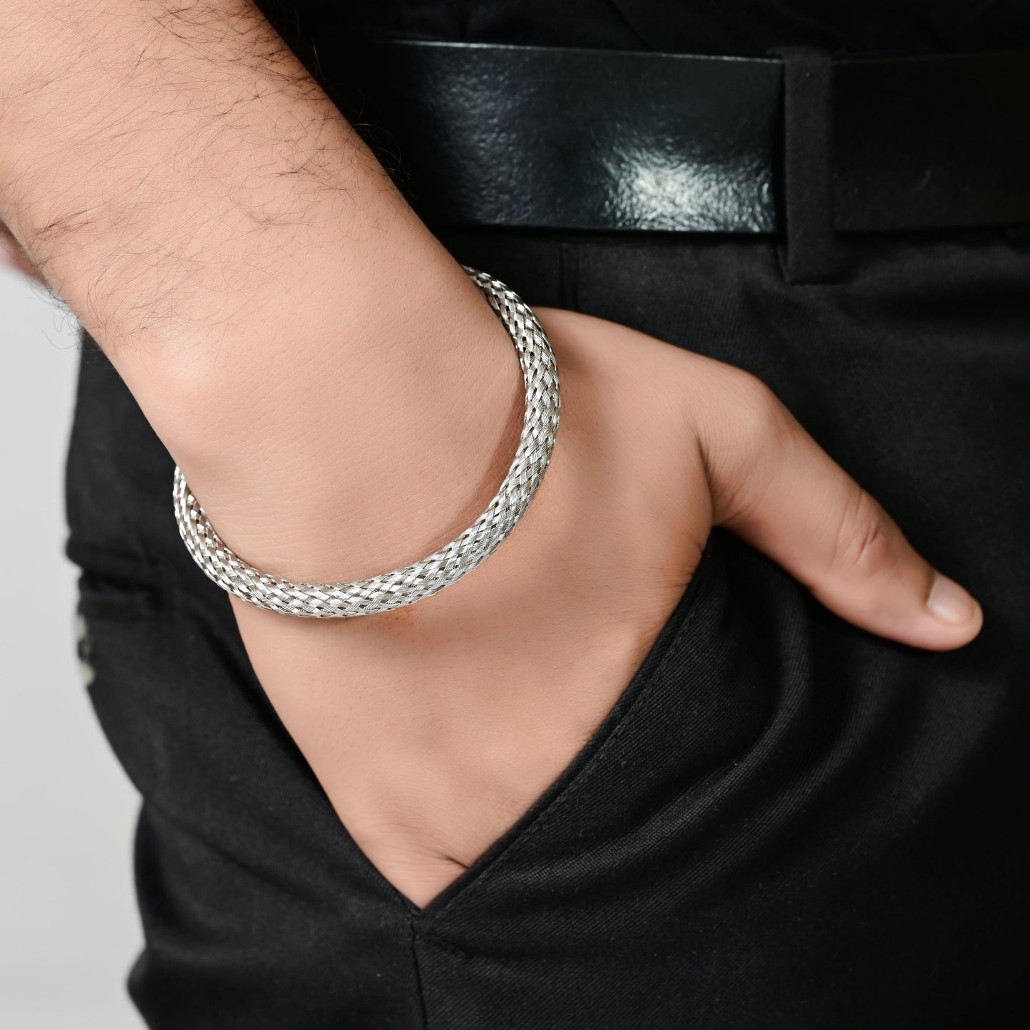 The Classic Mesh Bracelet - Vinayak - House of Silver