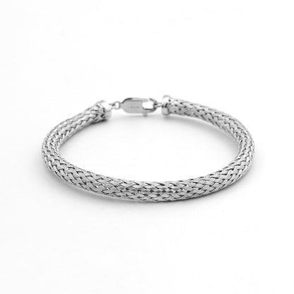 The Classic Mesh Bracelet - Vinayak - House of Silver