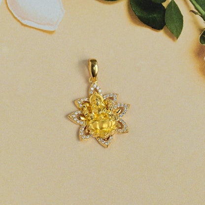 The Divine Bloom Pendant - Vinayak - House of Silver