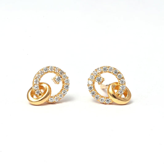 The Dual Radiance Earrings - Vinayak - House of Silver