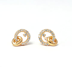 The Dual Radiance Silver Earrings