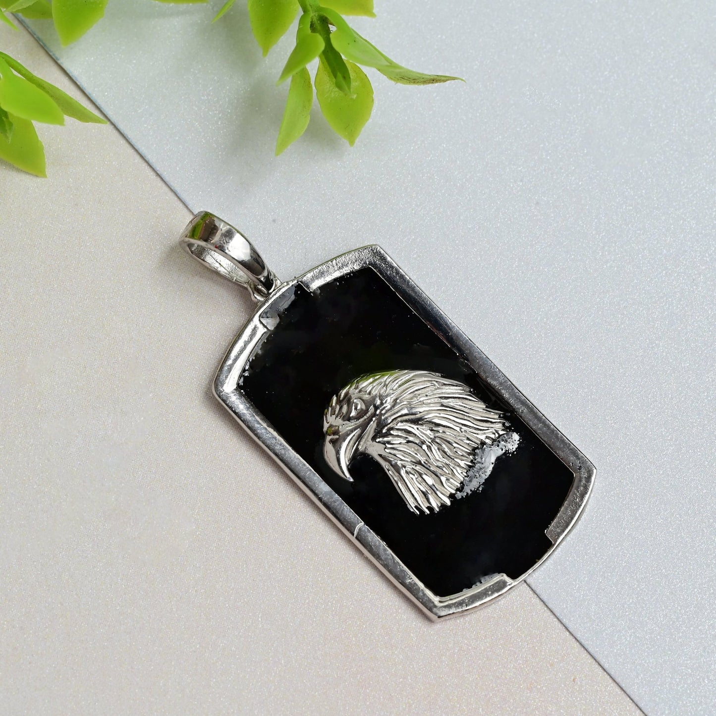 The Eagle Gaze Pendant - Vinayak - House of Silver