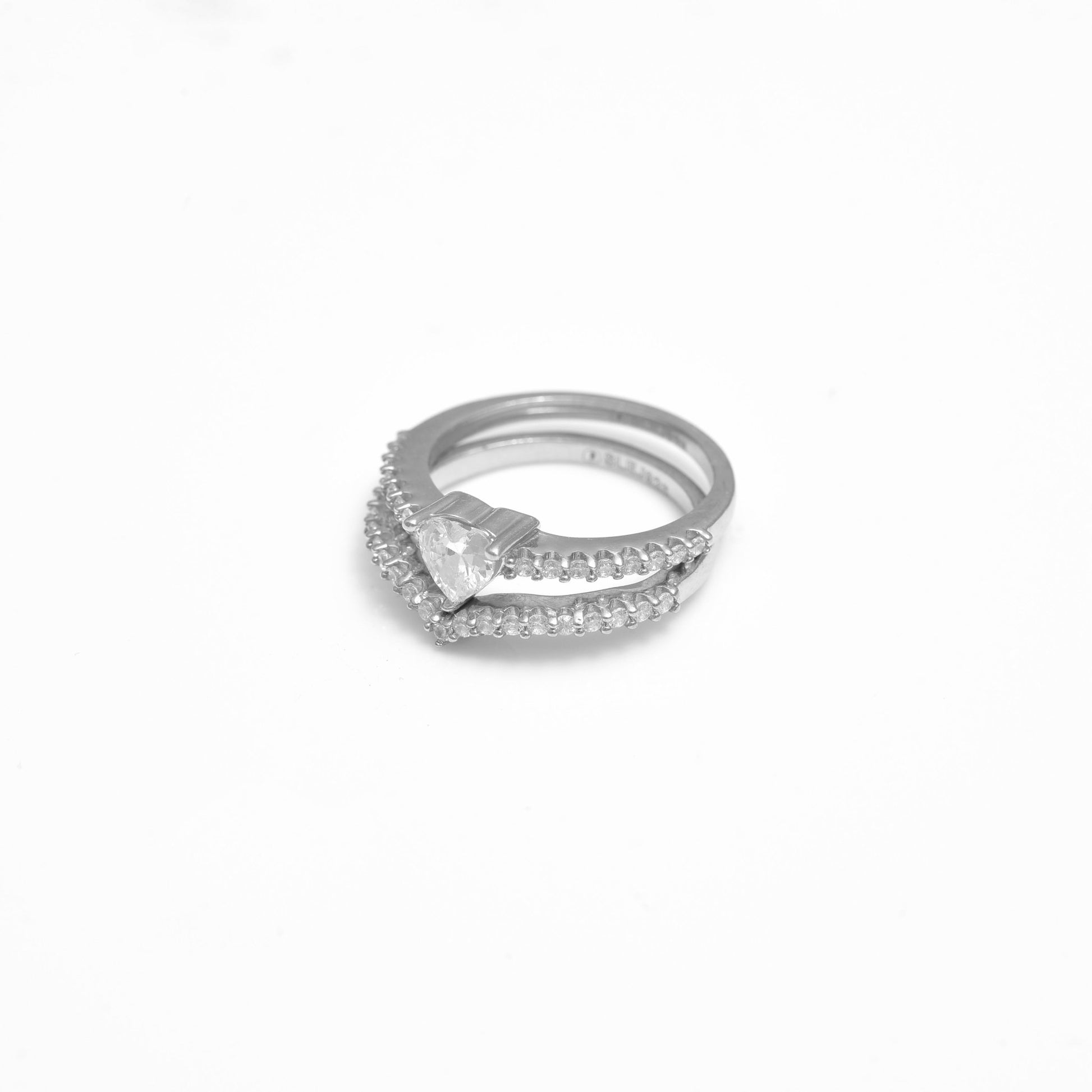 The Eternal Love Heart Ring - Vinayak - House of Silver