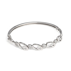The Eternity Link Silver Cuff