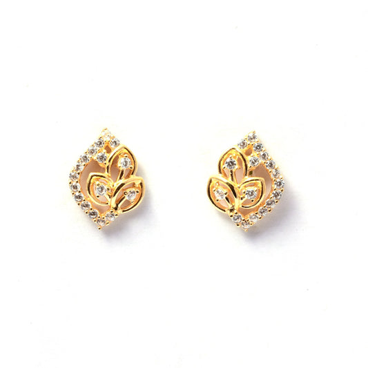 The Floral Glow Earrings - Vinayak - House of Silver