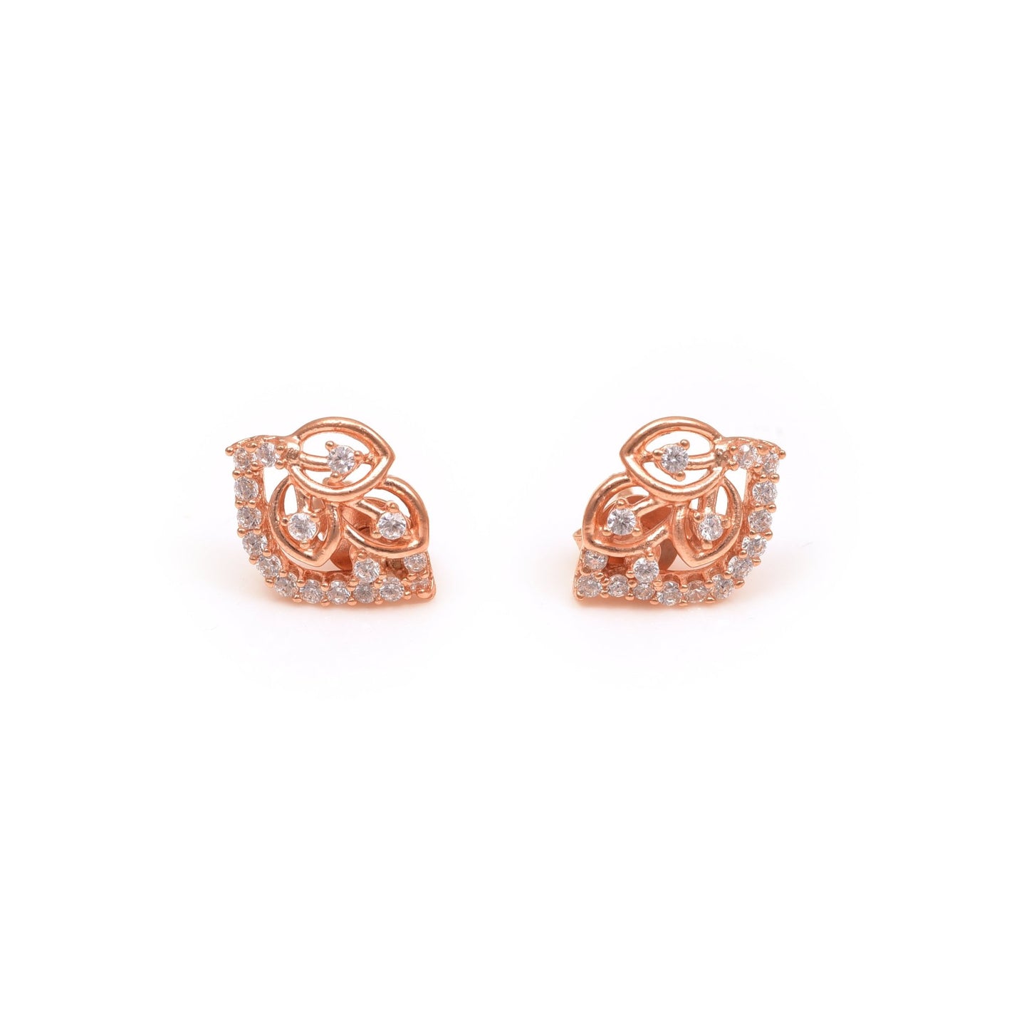 The Floral Glow Earrings - Vinayak - House of Silver