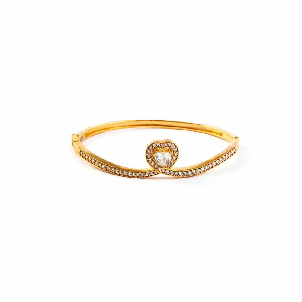 The Heart Radiance Cuff Bracelet