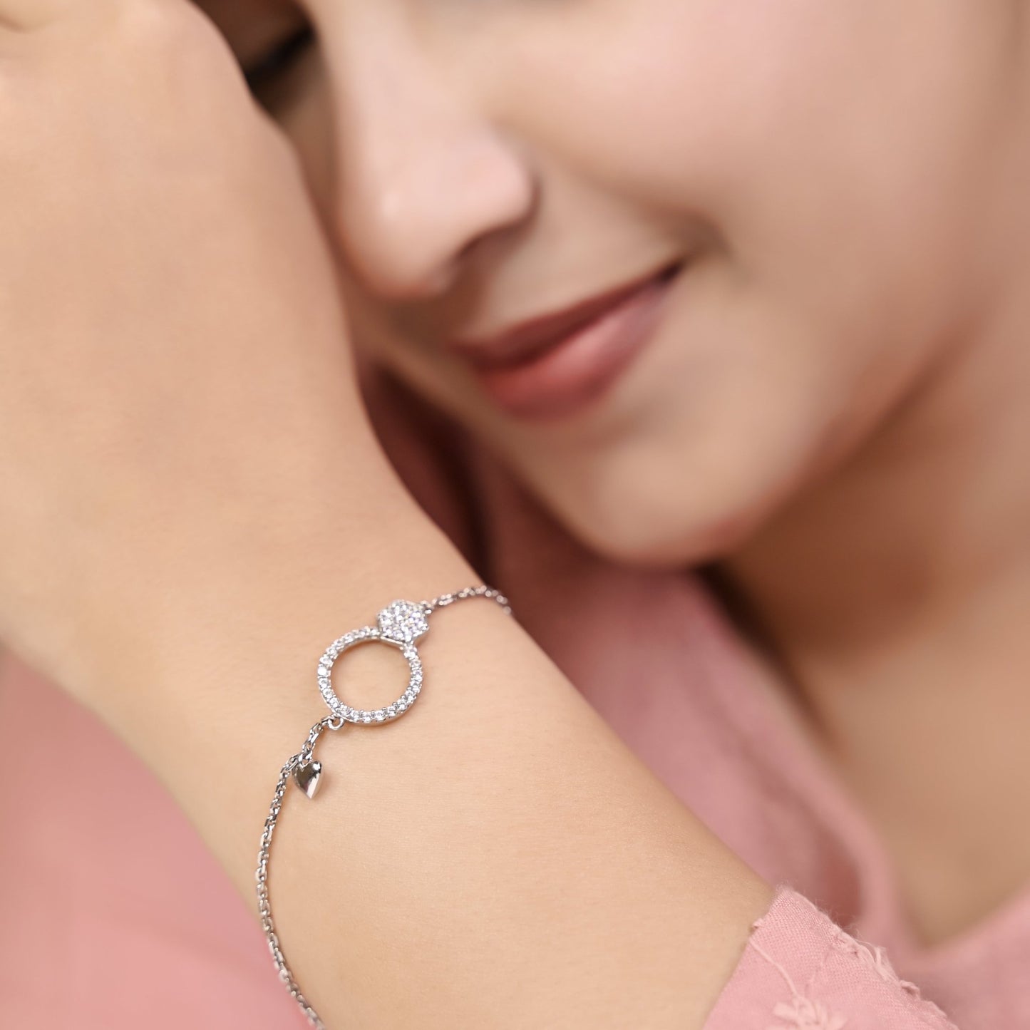 The Heart’s Orbit Silver Bracelet - Vinayak - House of Silver