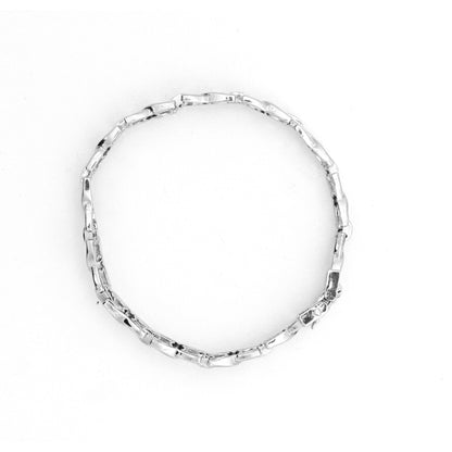 The Interlink Silver Bracelet - Vinayak - House of Silver