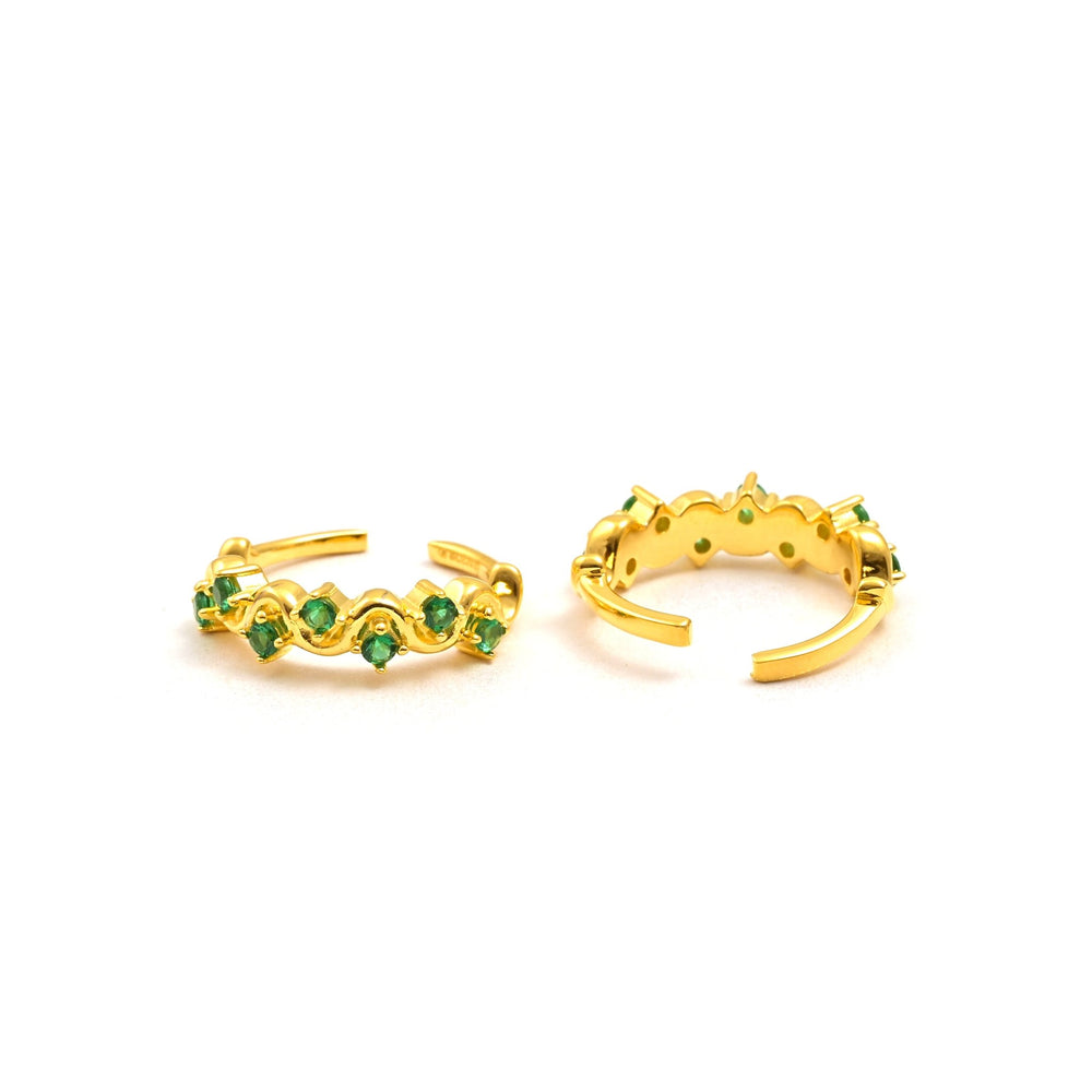The Jade Spark Silver Toe Ring