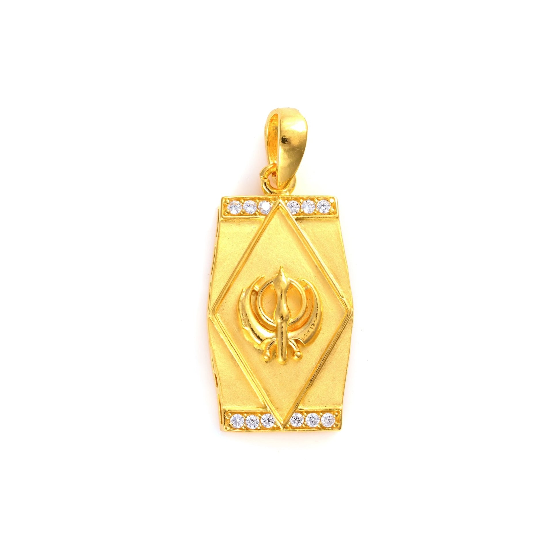 The Khanda Pendant - Vinayak - House of Silver