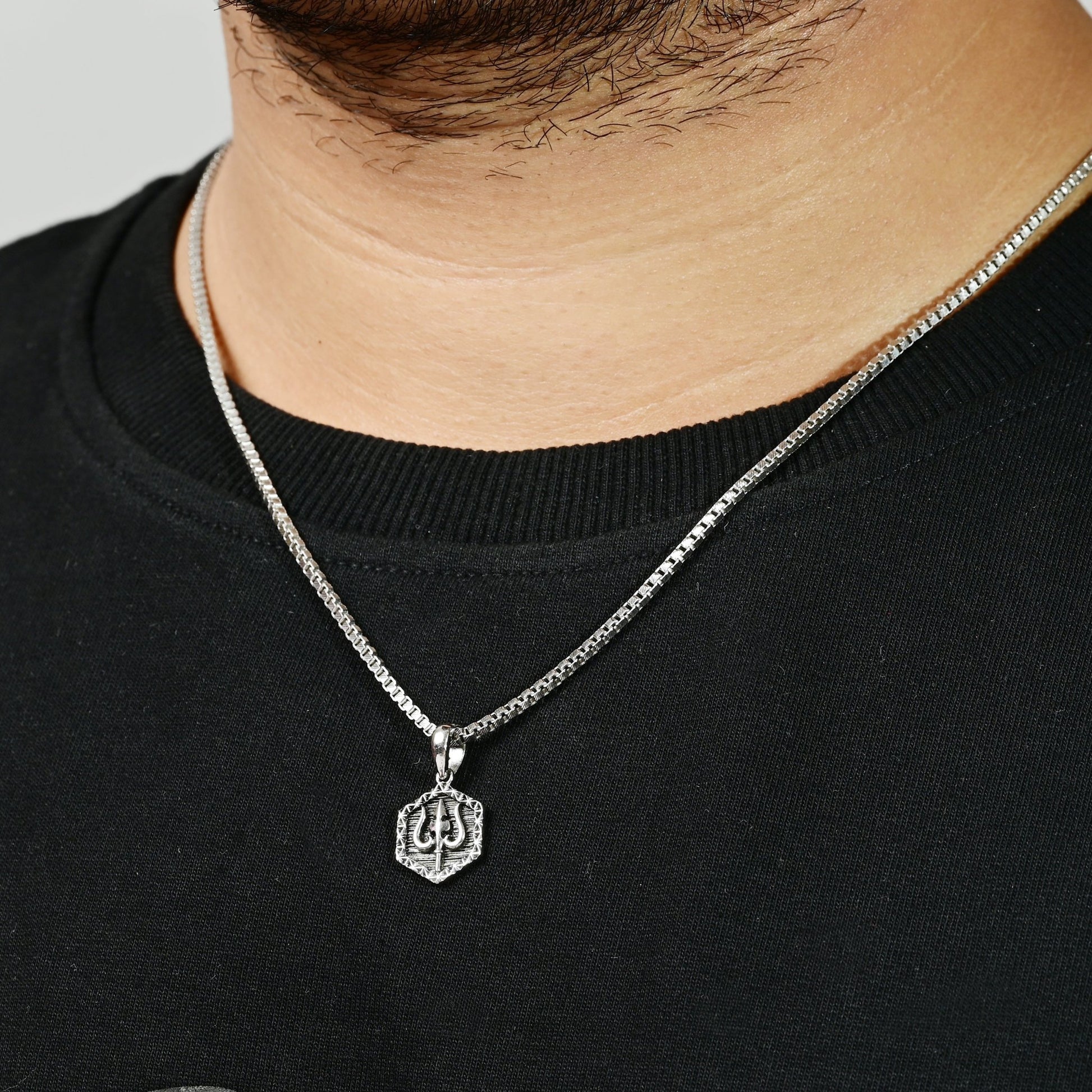 The Khanda Pendant - Vinayak - House of Silver