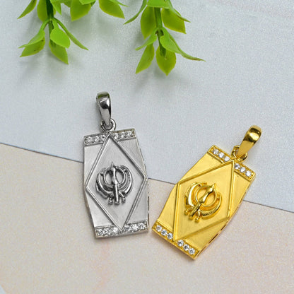 The Khanda Pendant - Vinayak - House of Silver