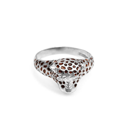 The Leopard Zirconia Ring - Vinayak - House of Silver