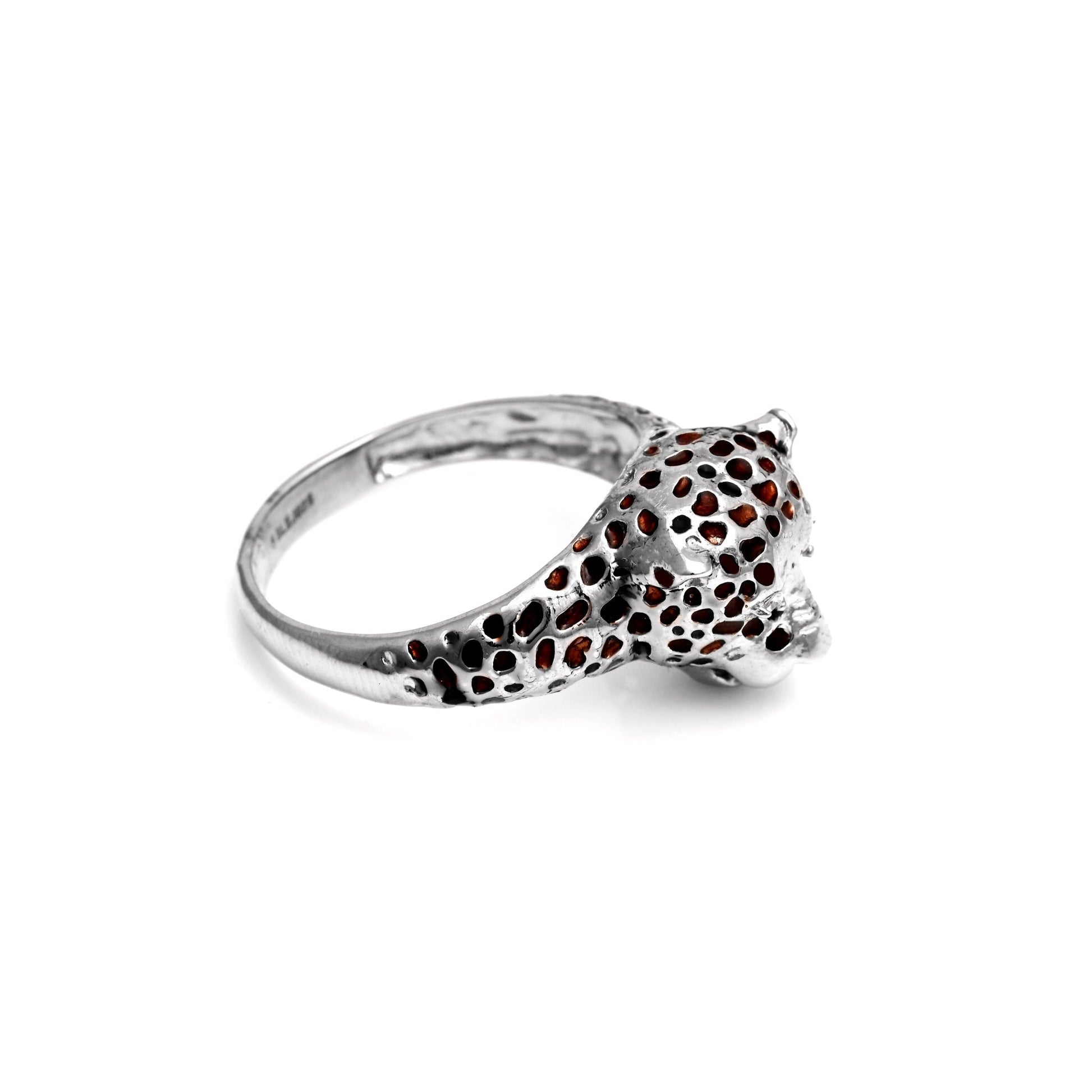 The Leopard Zirconia Ring - Vinayak - House of Silver