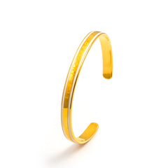 The ‘Live Inspired’ Engraved Silver Cuff