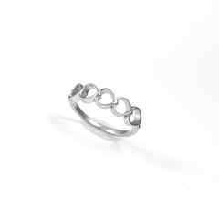 The Love Saga Silver Ring