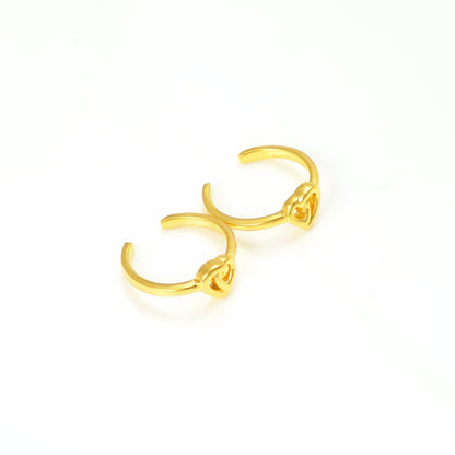 The Lovely Twist Toe Ring - Vinayak - House of Silver