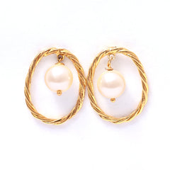 The Luminous Pearl Orbit Earrings