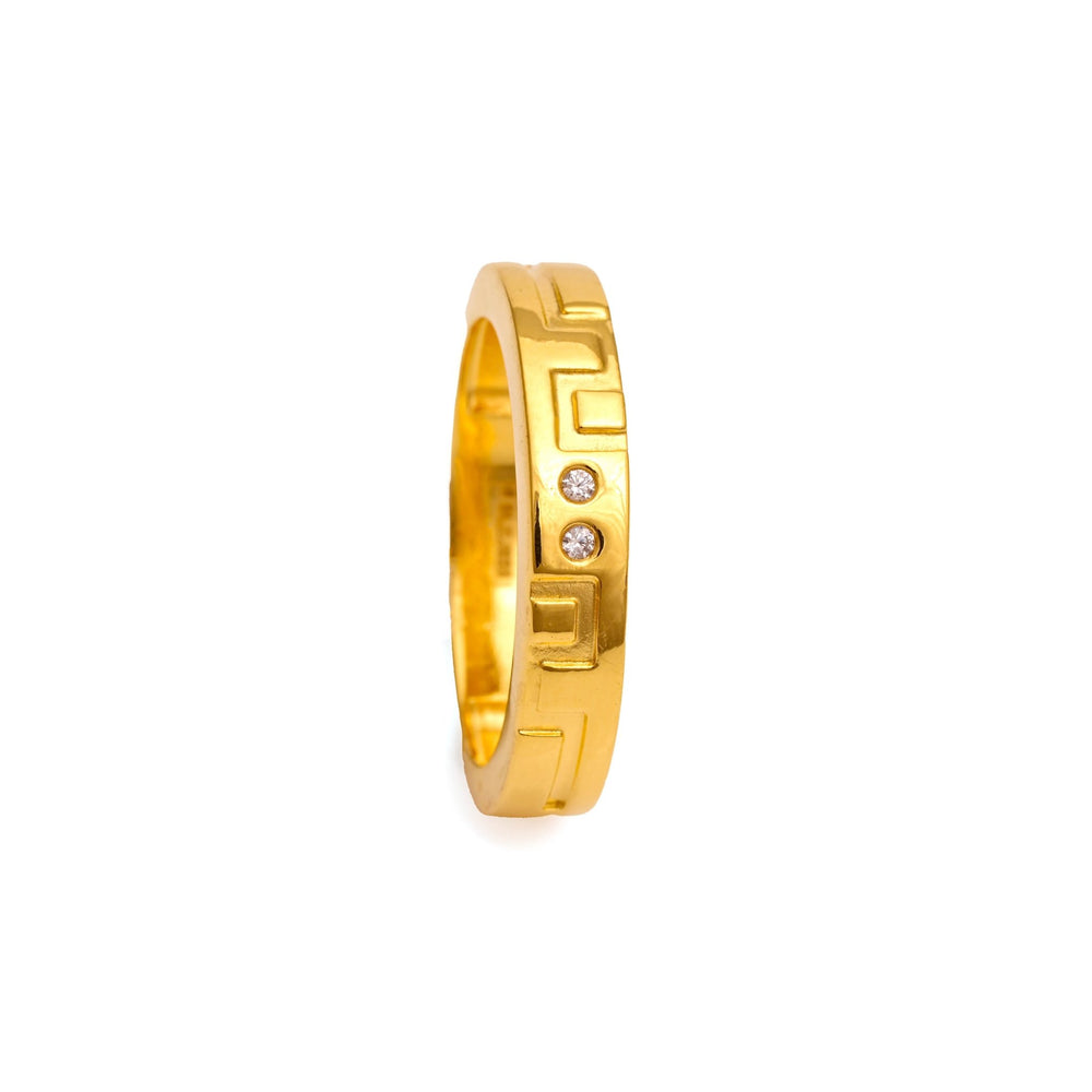The Minimalist Sparkle Silver Ring