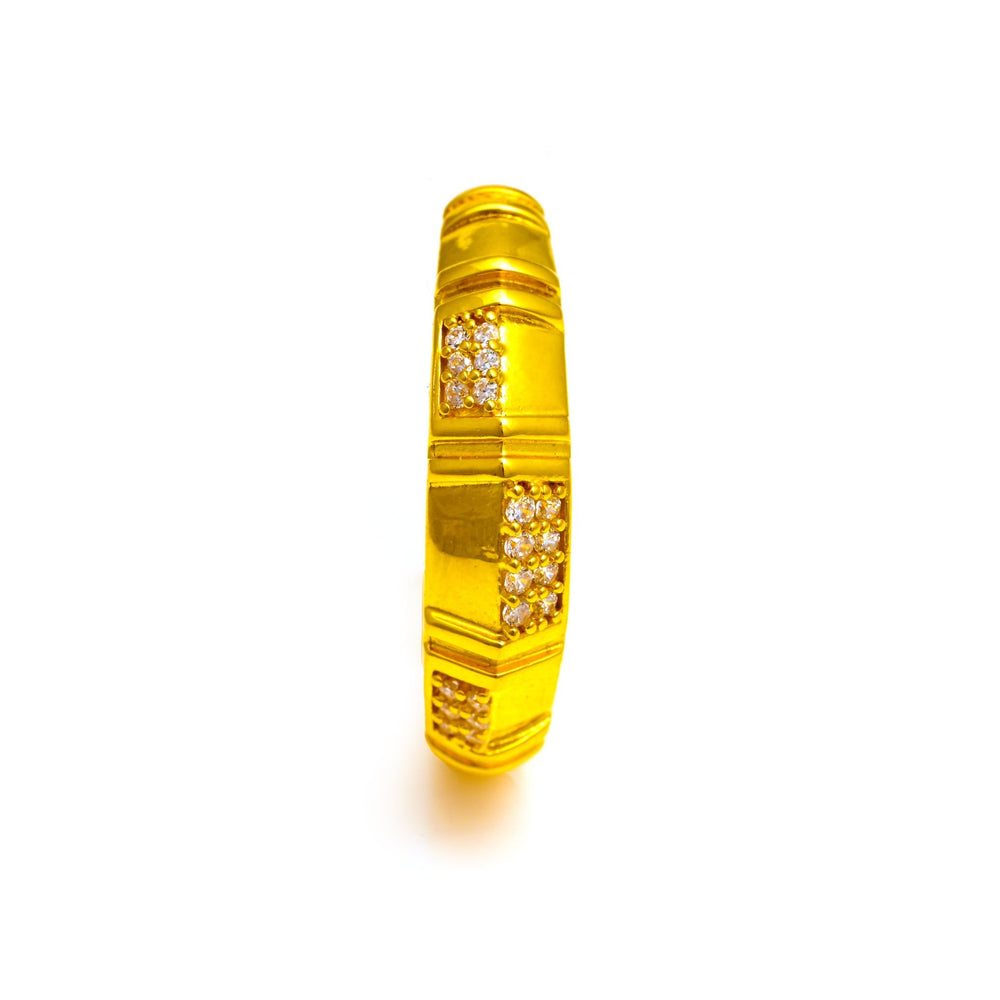 The Minimalist Zirconia Silver Band Ring