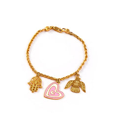 The Nature’s Embrace Charm Bracelet