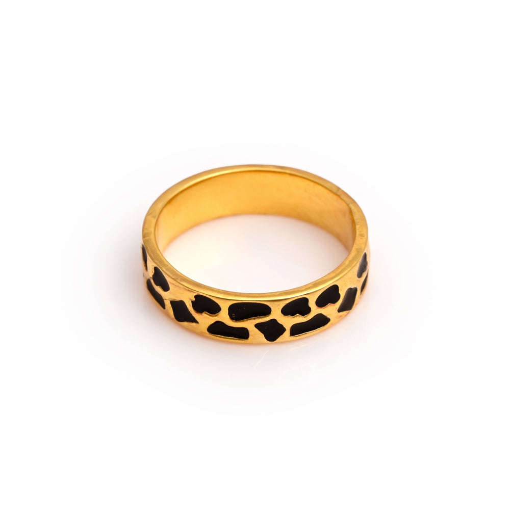 The Noir Mosaic Silver Ring