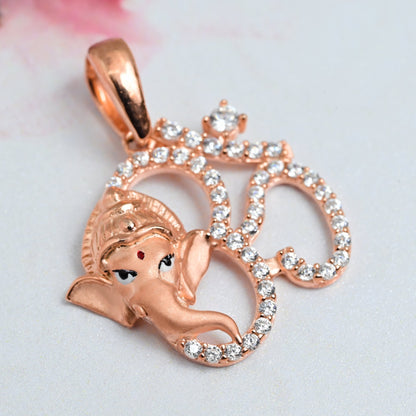 The Om Ganesha Pendant - Vinayak - House of Silver