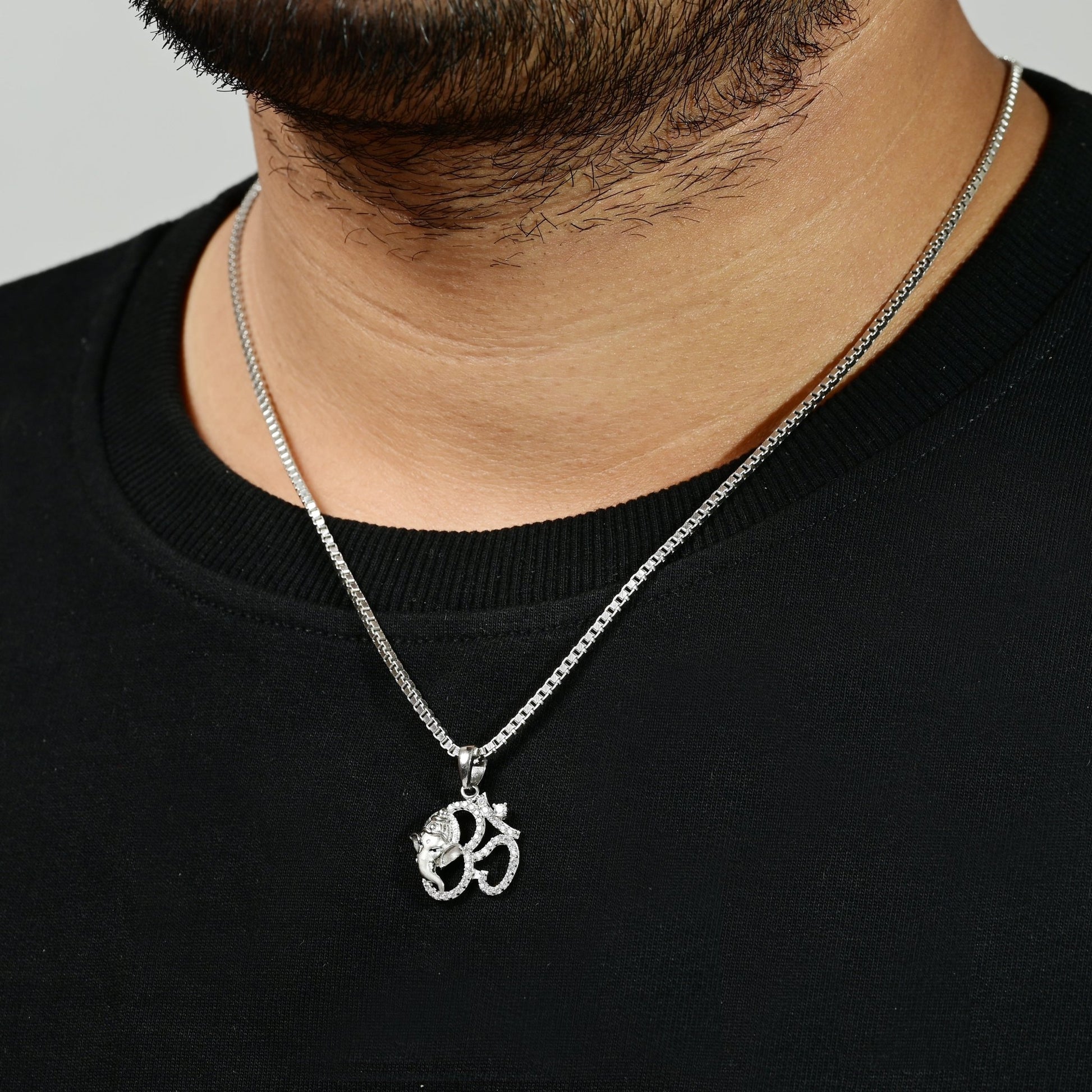 The Om Ganesha Pendant - Vinayak - House of Silver