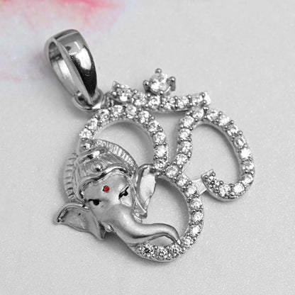 The Om Ganesha Pendant - Vinayak - House of Silver