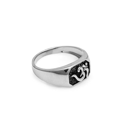 The Om Ring - Vinayak - House of Silver