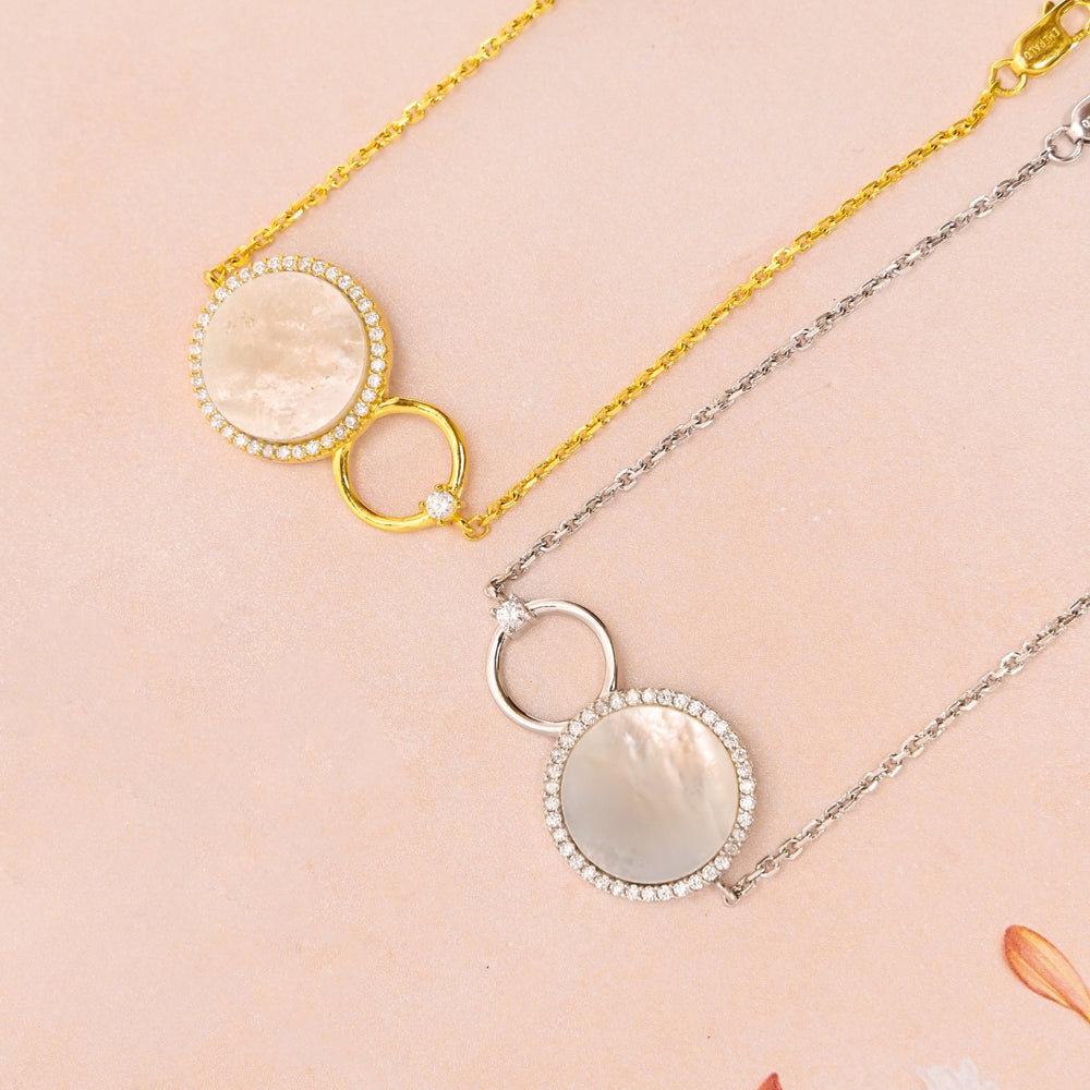 The Pearl Radiance Silver Bracelet