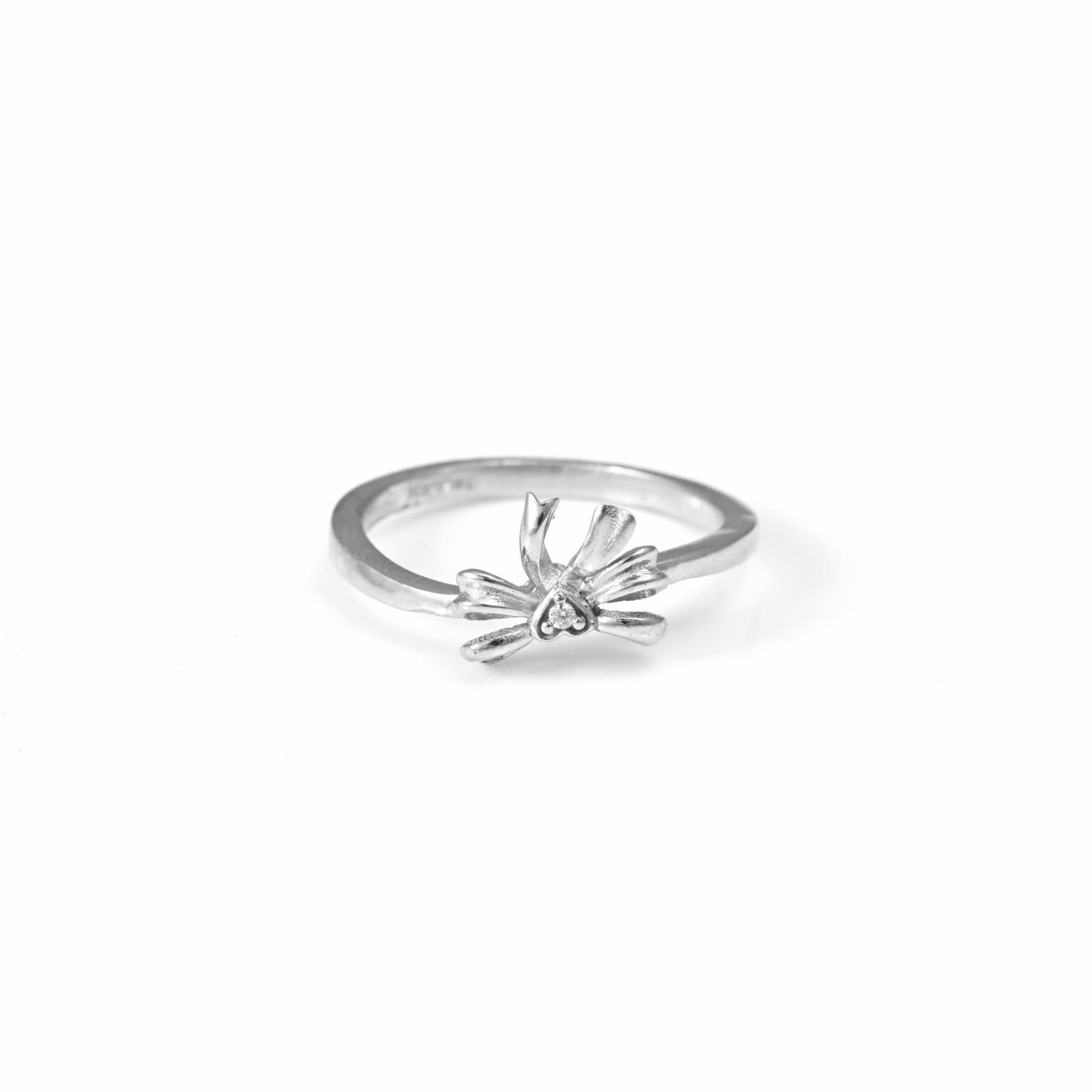 The Petite Bow Ring - Vinayak - House of Silver