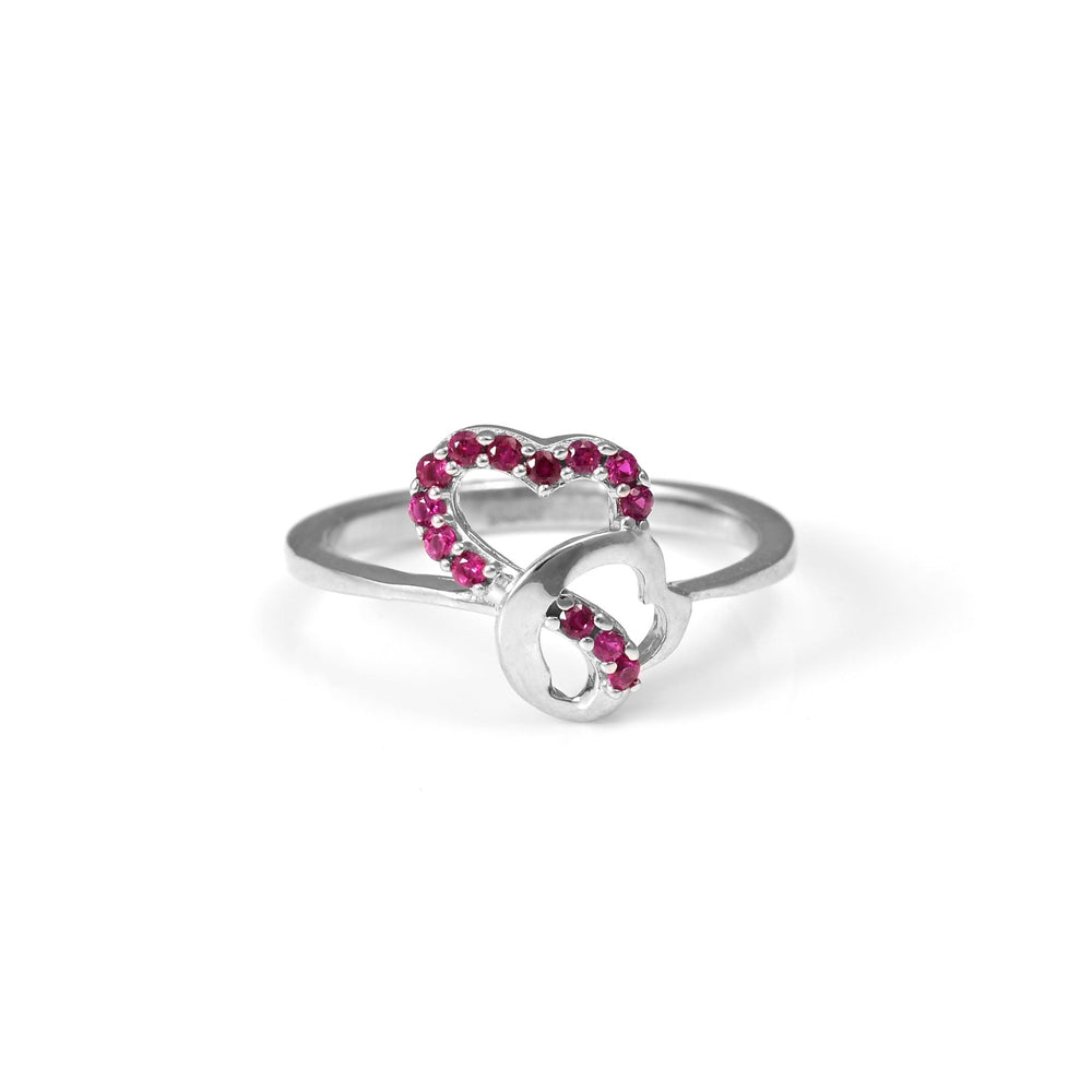 The Petite Pink Sparkle Ring
