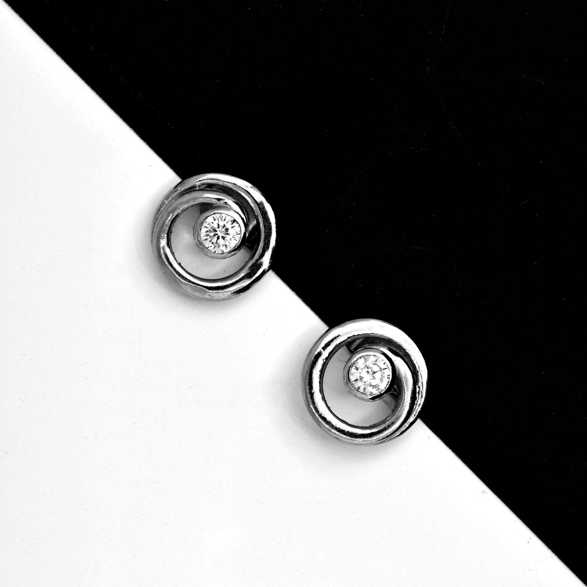 The Pure Simplicity Earrings - Vinayak - House of Silver