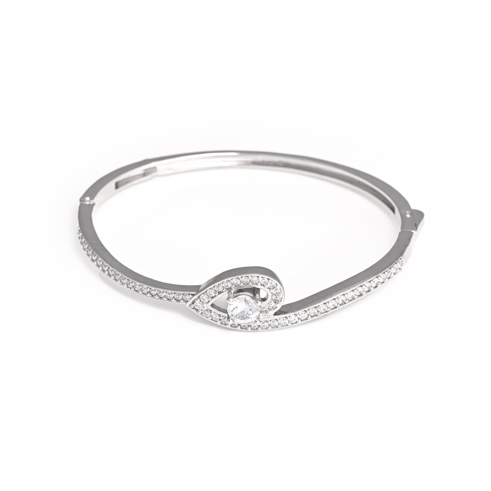 The Radiant Halo Silver Cuff - Vinayak - House of Silver