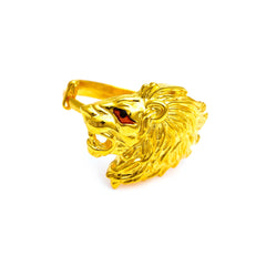 The Regal Mane Silver Ring