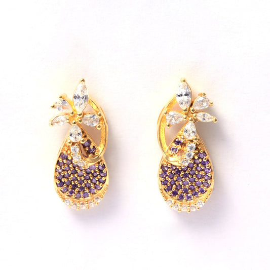 The Royal Plumage Earrings - Vinayak - House of Silver