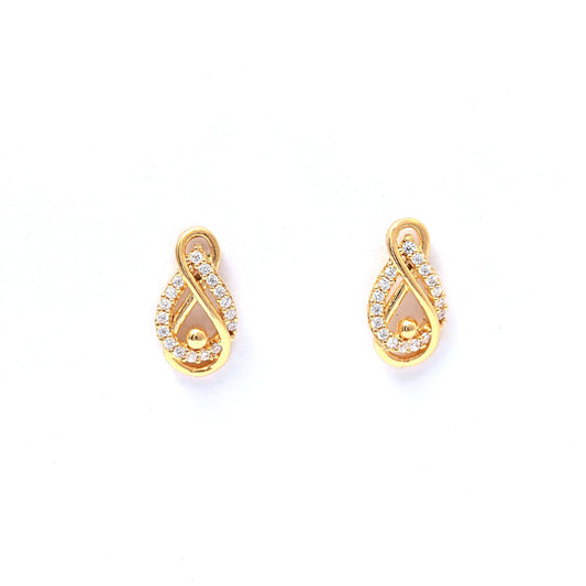 The Serenity Sparkle Earrings - Vinayak - House of Silver
