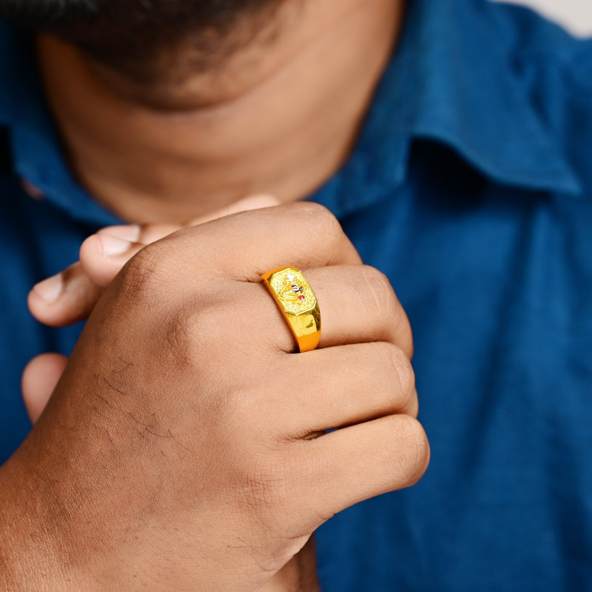 The Shri Balaji Ring - Vinayak - House of Silver