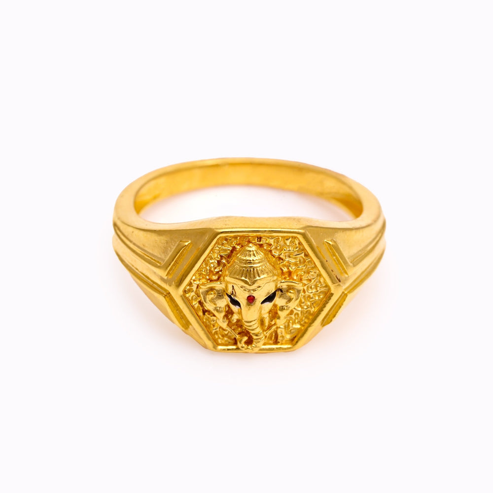 The Shri Ganesha Grace Silver Ring