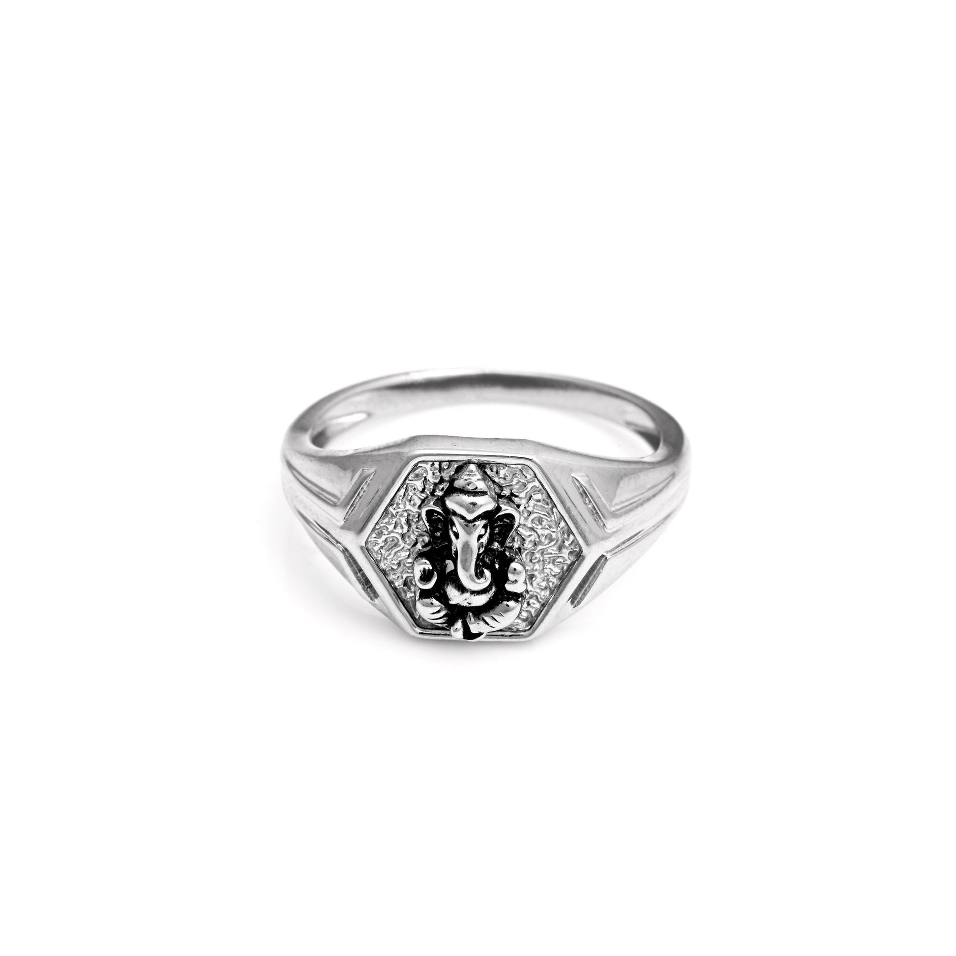 The Shri Ganesha Silver Ring - Vinayak - House of Silver